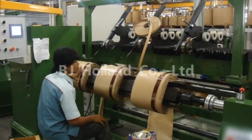 Automatic wire laying winding machine