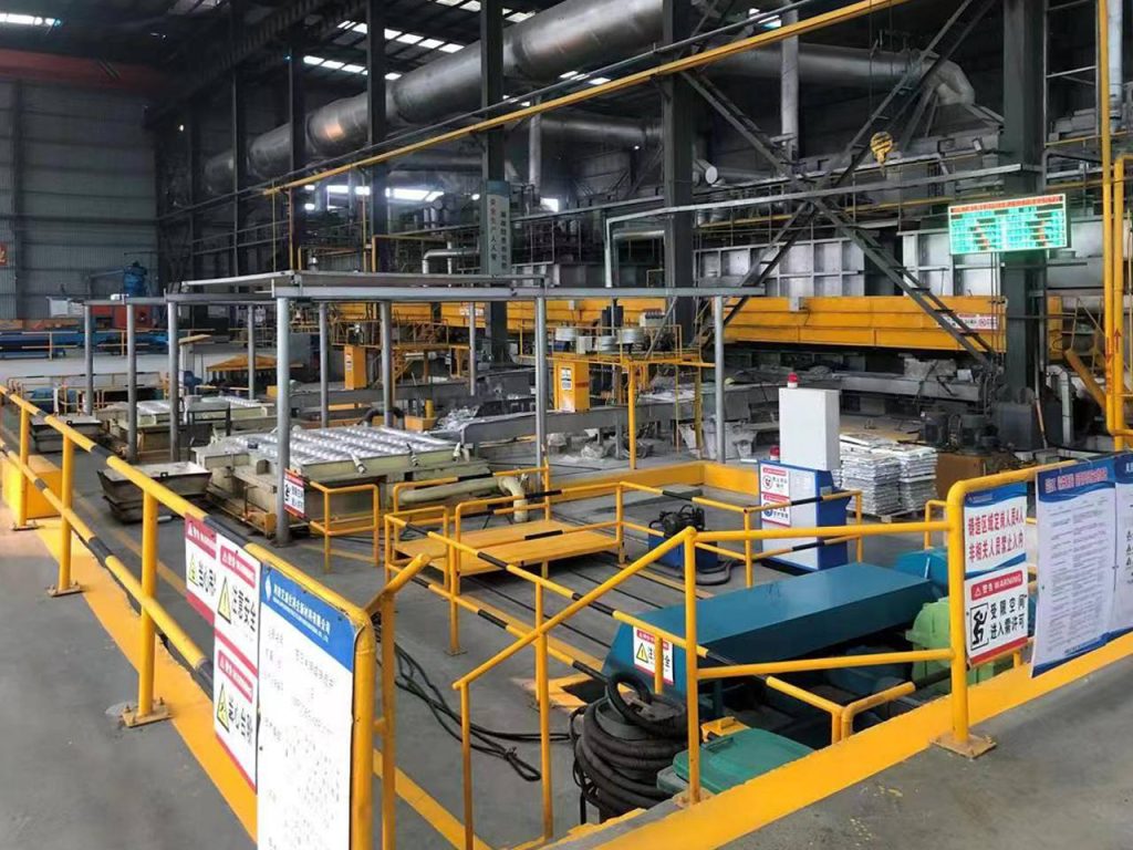 Aluminum Billet Production line2